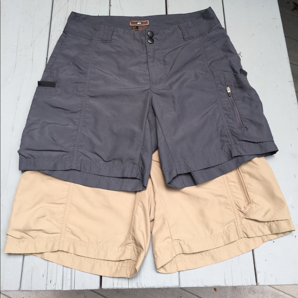 2 PAIRS: REI Cargo Shorts